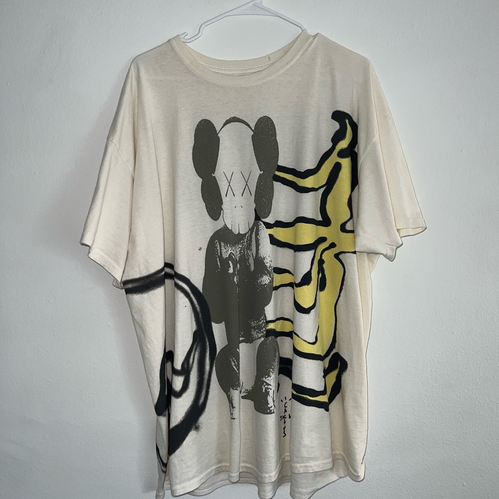 Cactus Jack x Kaws x Fragment Tee size XL